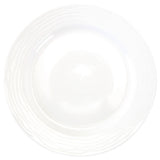 International Tableware WA-6 Plate 6-3/8" Dia. Wide Patterned Rim
