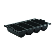 Hubert 61618 - Hubert® Cutlery Bin, 12-1/2"W X 20-1/2"D X 4"H, (4) Compartments