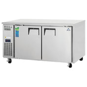 Everest Refrigeration ETWF2 Undercounter/Worktop Freezer Two-section 59-1/4"W