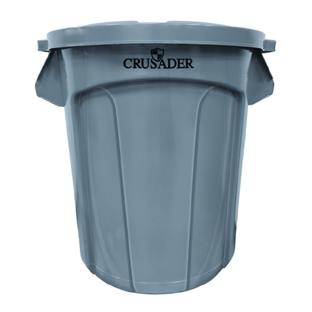 Quantum CTC-20_WHITE - Crusader Round Heavy-duty Utility Container, 20 Gallon, 19-1/2" Dia. X 22-9/10" H