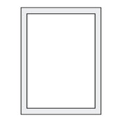 Risch LED-1V 8.5X11 LED Backlit Menu Covers In Black 8-1/2" X 11" 1 View