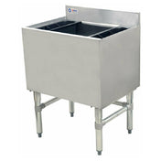 Omcan 43477 (43477) Ice Bin 22"W X 14.8"D X 12" Deep Bowl Insulated