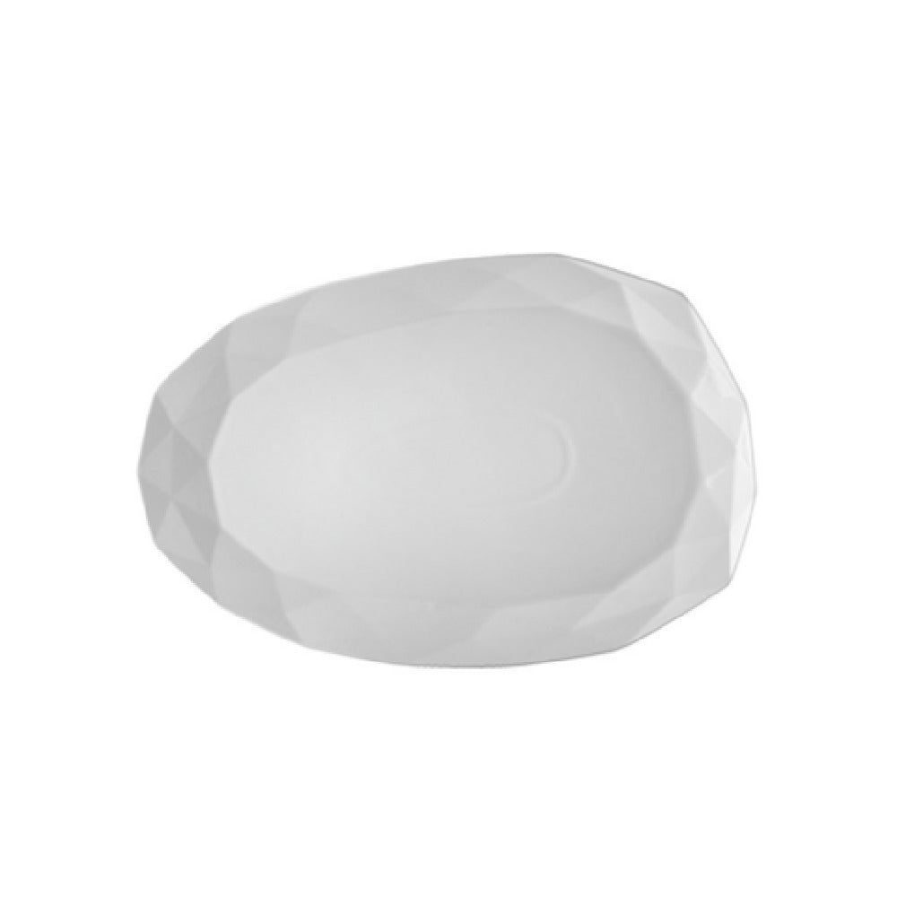CAC China ART-41 Art Deco Platter 13-3/4"L X 9-1/8"W X 7/8"H Dishwasher