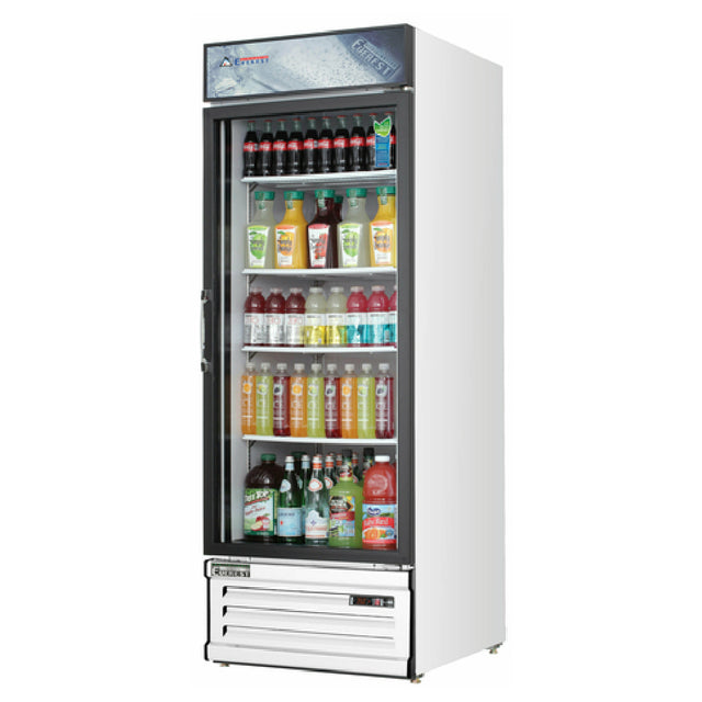 Everest Refrigeration EMGR24 Reach-In Glass Door Merchandiser Refrigerator One-section