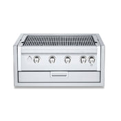 Crown Verity IBI30-GO-FLT Infinite Series 30" Built-In Outdoor Charbroiler Grill (4) 14750 BTUH Stainless Steel Burners