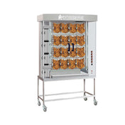 Rotisol FFS1175-4G-SS_LP FauxFlame™ SPATCHCOCK Rotisserie Oven Gas Countertop