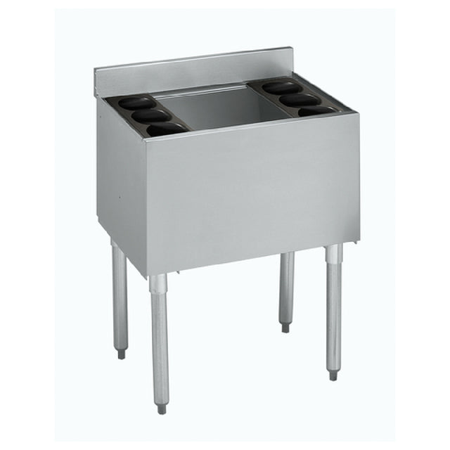 Krowne 18-30-7 Silver Series Insulated Ice Bin With 7-Circuit Cold Plate And Full Sliding Cover