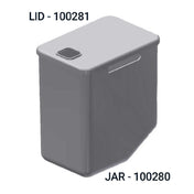 Server Products 100281 LID TO FOOD JAR Fits 1.3 Gallon (4.9 Liter) Jar (100280) Used In Server Express™ & Touchless Express™ Direct-Pour Condiment Dispensers