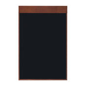 Risch MMB-LTH 11X17 Tuxedo Leather Bonded Leather Magnetic Menu Board (specify Color)