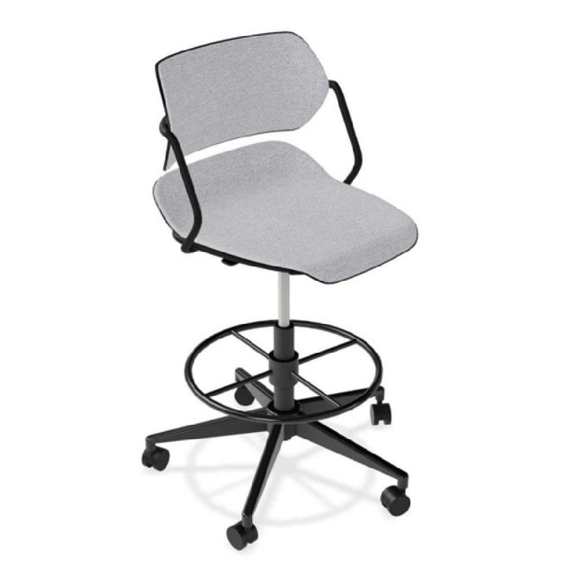 Forbes Industries AS125A14H## Acton® Caster Base Task Stool All Upholstery Grade 1