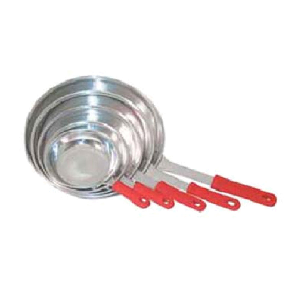 Admiral Craft HER-12FP/4 Hercules™ Fry Pan 12" Diameter 1 Hour Heat Resistant Red Silicone Sleeve Up To 400°F