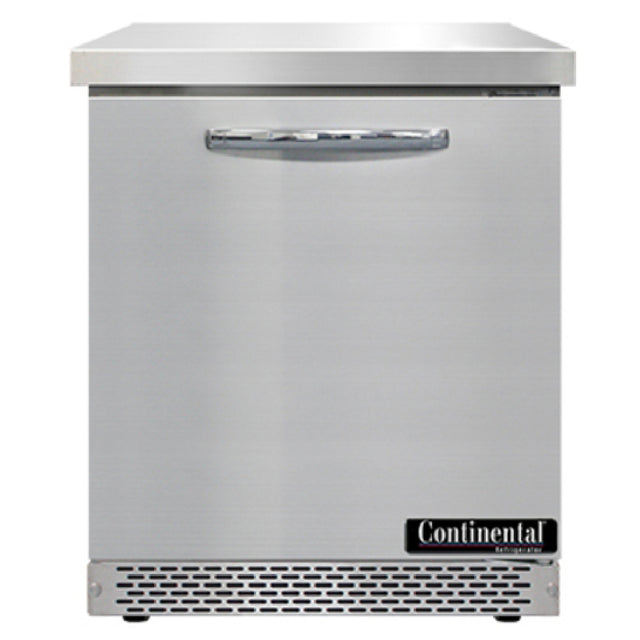 Continental Refrigerator SW27N-FB Work Top Refrigerator Front Breather 27"W