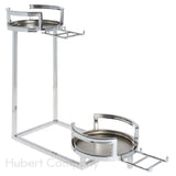 Hubert 27860 - Cerve Collection Airpot Holder, 2-tier, 7-13/16"L X 23-3/8"W X 16-3/10"H