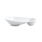 FOH DAP052WHP22 Ellipse™ Sampler™ Plate 2-compartment 1 Oz. Well