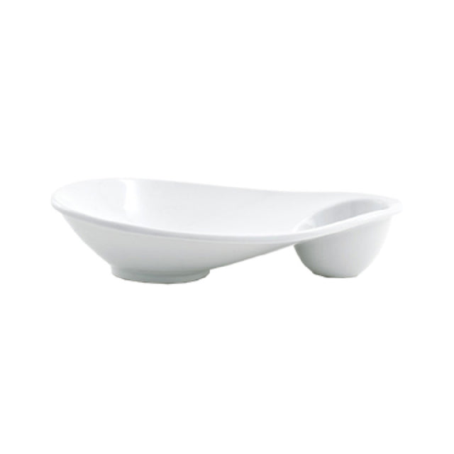 FOH DAP052WHP22 Ellipse™ Sampler™ Plate 2-compartment 1 Oz. Well