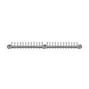 Micro Matic METRO-WM-24PSSKR Metropolis "WM" Draft Beer Tower Wall Mount 84"W X 9"D