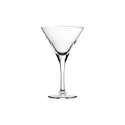 Steelite P44335 Martini Glass 8.75 Oz. (H 7" M 4 1/4"" T 4-1/4" B 2-7/8") Soda Lime