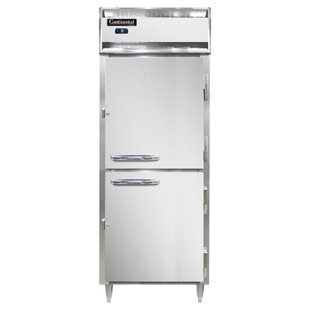 Continental Refrigerator D1FESNHD Designer Line Wide Freezer Reach-in 28-1/2"W