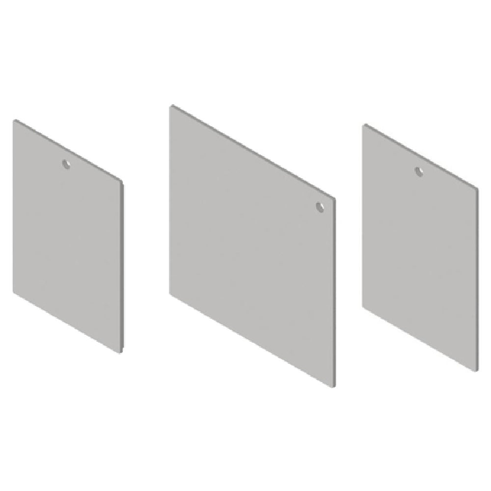 John Boos PB-SCP18-CS Poly Board / Sink Cover (2) Boards 18"W X 19" Front-to-back X 3/4" Thick