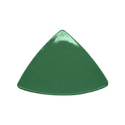 CAC China TRG-9-G Festiware Plate 8-1/2"L X 8-1/2"W X 1"H Triangular