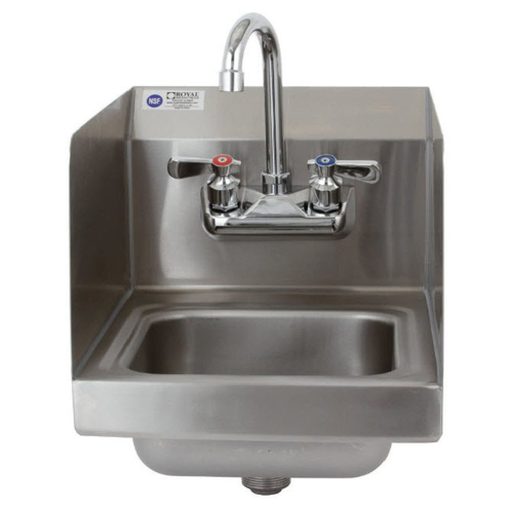 Royal ROY HSSH 12 SP - Space Saver Hand Sink, Wall Mounted, 9" X 9" X 5"D Bowl Size