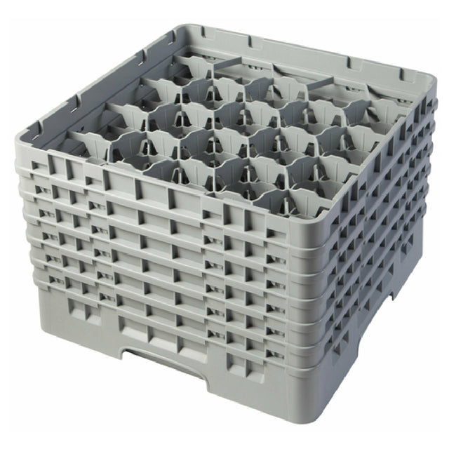 Cambro 20S1114151 Camrack® Glass Rack With (6) Soft Gray Extenders Full Size