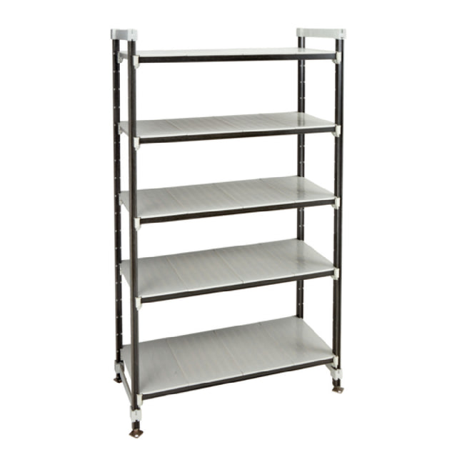 Cambro EST184881S5480 - Camshelving® Elements XTRA Series High Density Top Rail Stationary Starter Unit