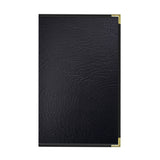 Risch SEV-2V 8.5X14 Seville Hardback Antibacterial/antimicrobial Faux-leather Menu Cover (specify Color)