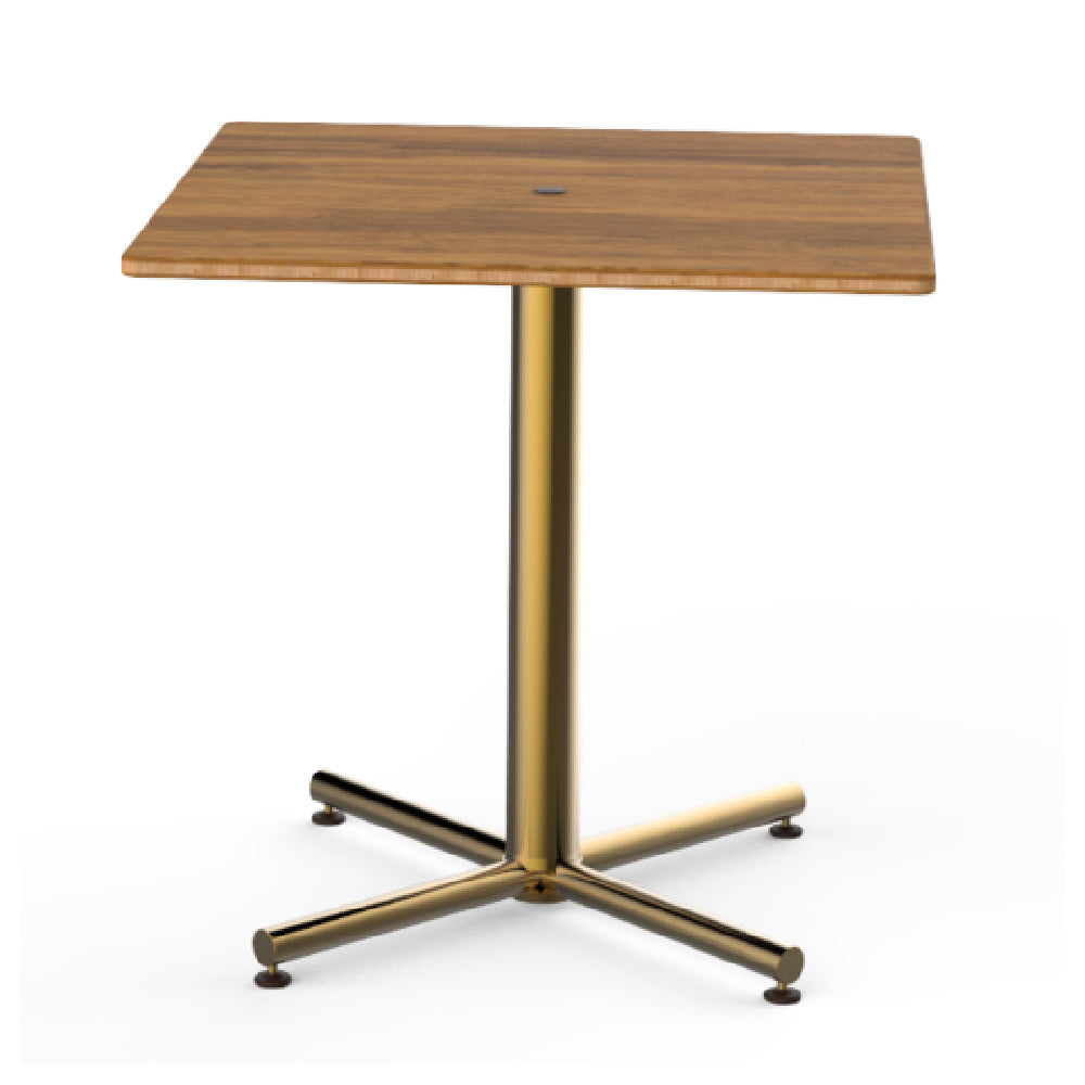 Steelite MGCPRS01BBXX - Square Bistro Table, 30.0" X 30.0" X 29.0", Polo