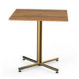 Steelite MGCPRS01BBXX - Square Bistro Table, 30.0" X 30.0" X 29.0", Polo