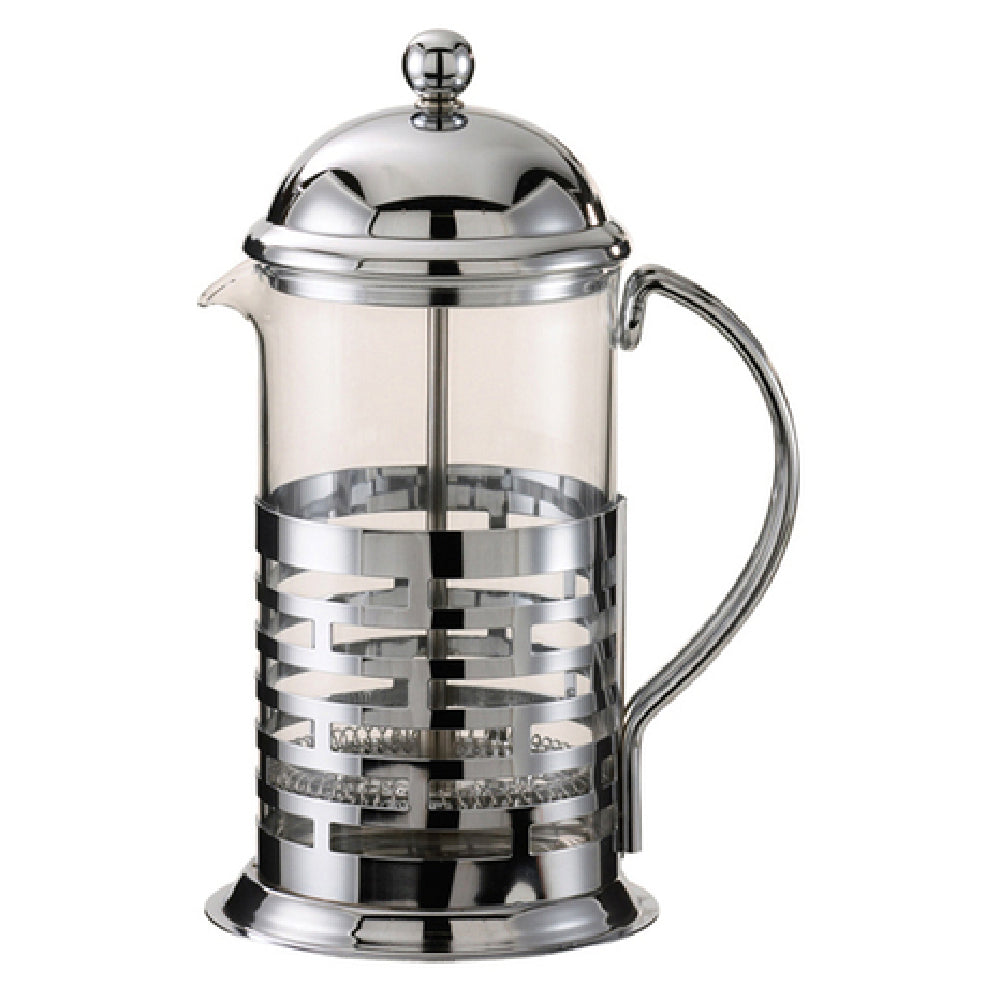 Service Ideas T877B Brick French Coffee Press 1 Liter (33.8 Oz.) 4-3/4" X 6" X 9-3/4"