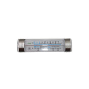 CAC China FPMT-RF19 Equil Thermo® Fridge/Freezer Thermometer 3-1/2" X 1-1/8" Stainless Steel Mounts