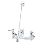 T&S Brass B-0665-RGH Service Sink Faucet 8" Centers 2-3/8" Clearance From Wall To Center Of Faucet