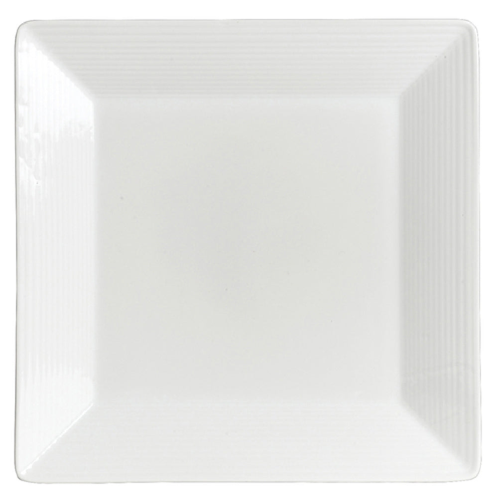 Steelite 6305P691 Square Plate 10.625" X 10.625"Virtuoso Rene Ozorio