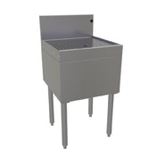 Glastender DBA-18 Underbar Drainboard Free Standing 18"W X 19"D