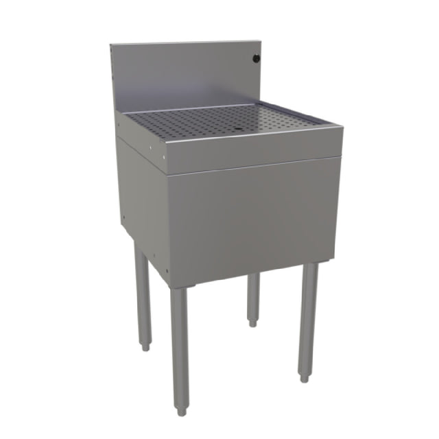Glastender DBA-18 Underbar Drainboard Free Standing 18"W X 19"D