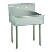 Hubert 23077 - Kratos Mop Sink, 24"L X 23"W X 35"H, Bowl 24"L X 21"W X 8"D