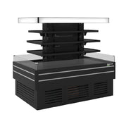Turbo Air TIOM-24CSCB-N Island Display Self-Serve Refrigerated Merchandiser 35.01 Cu. Ft. Capacity