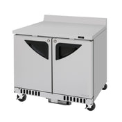 Turbo Air TWR-36SD-FB-N Super Deluxe Worktop Refrigerator Front Breathing Airflow