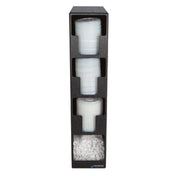 CFS Brands L2203 - San Jamar - EZ-Fit® Lid & Straw Tower, 5-1/2"L X 13"W X 24-1/2"H