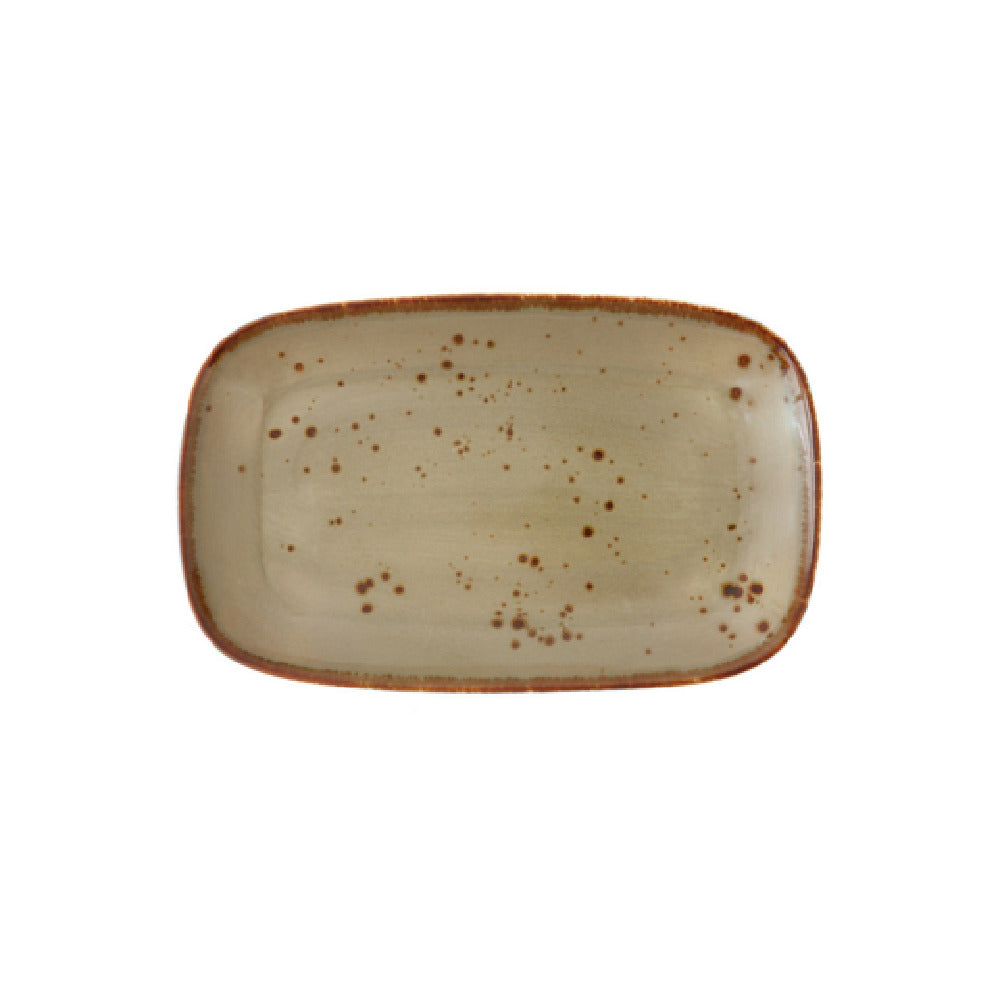 Fortessa TC7300.DV.4.58 Erthe Shiitake Platter 11x7" (28x17.5cm) Rectangular