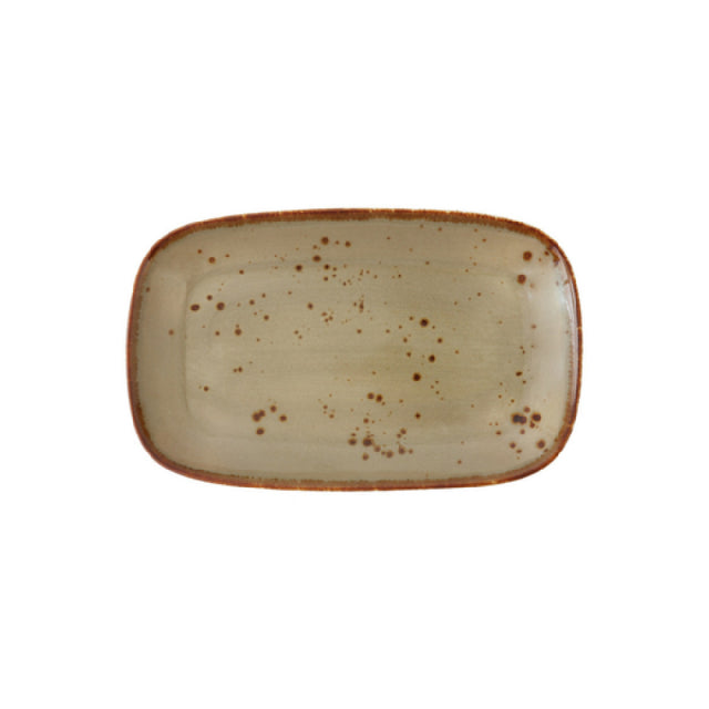 Fortessa TC7300.DV.4.58 Erthe Shiitake Platter 11x7" (28x17.5cm) Rectangular