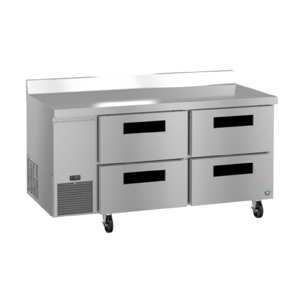 Hoshizaki WLR67B-D4 - Steelheart Series Worktop Refrigerator, Reach-in, Two-section