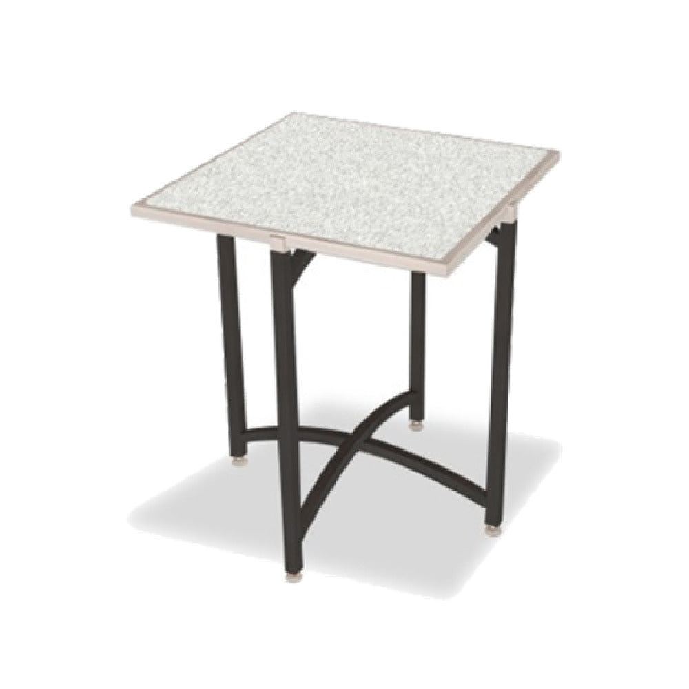 Forbes Industries 7028T-24 EcoFlex Elite Trend Series Table Square 30"W X 30"D X 24"H Table Side Mount