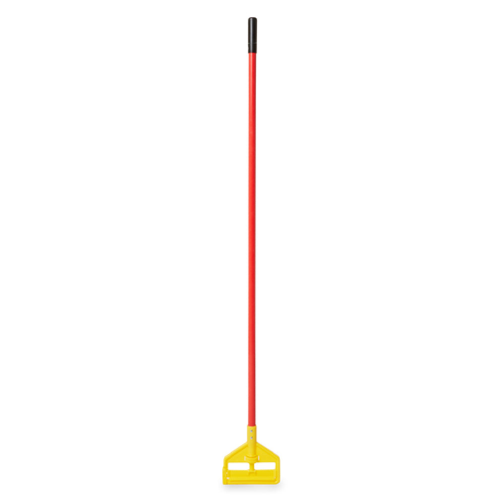 Rubbermaid FGH14600RD00 Invader® Wet Mop Handle 60"L Fiberglass With Yellow Plastic Head