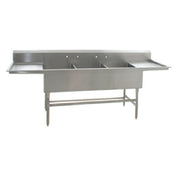 Eagle FFN2754-3-30-14/3 Spec-Master® Flush Front Sink Three Compartment