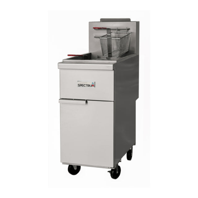 Winco NGGF-40-LP Spectrum™ Fryer Floor Model LP Gas