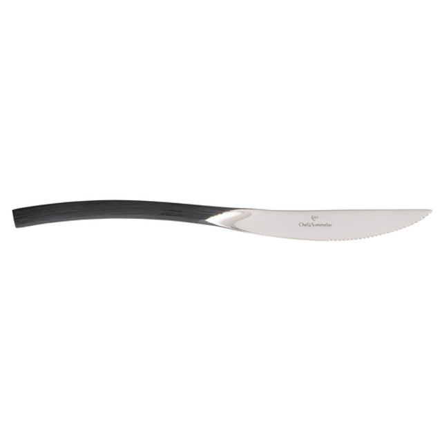 Arc Cardinal FMO26 Chef & Sommelier Black Oak Steak Knife (L:9.5'' X W:0.708'') Stainless Steel