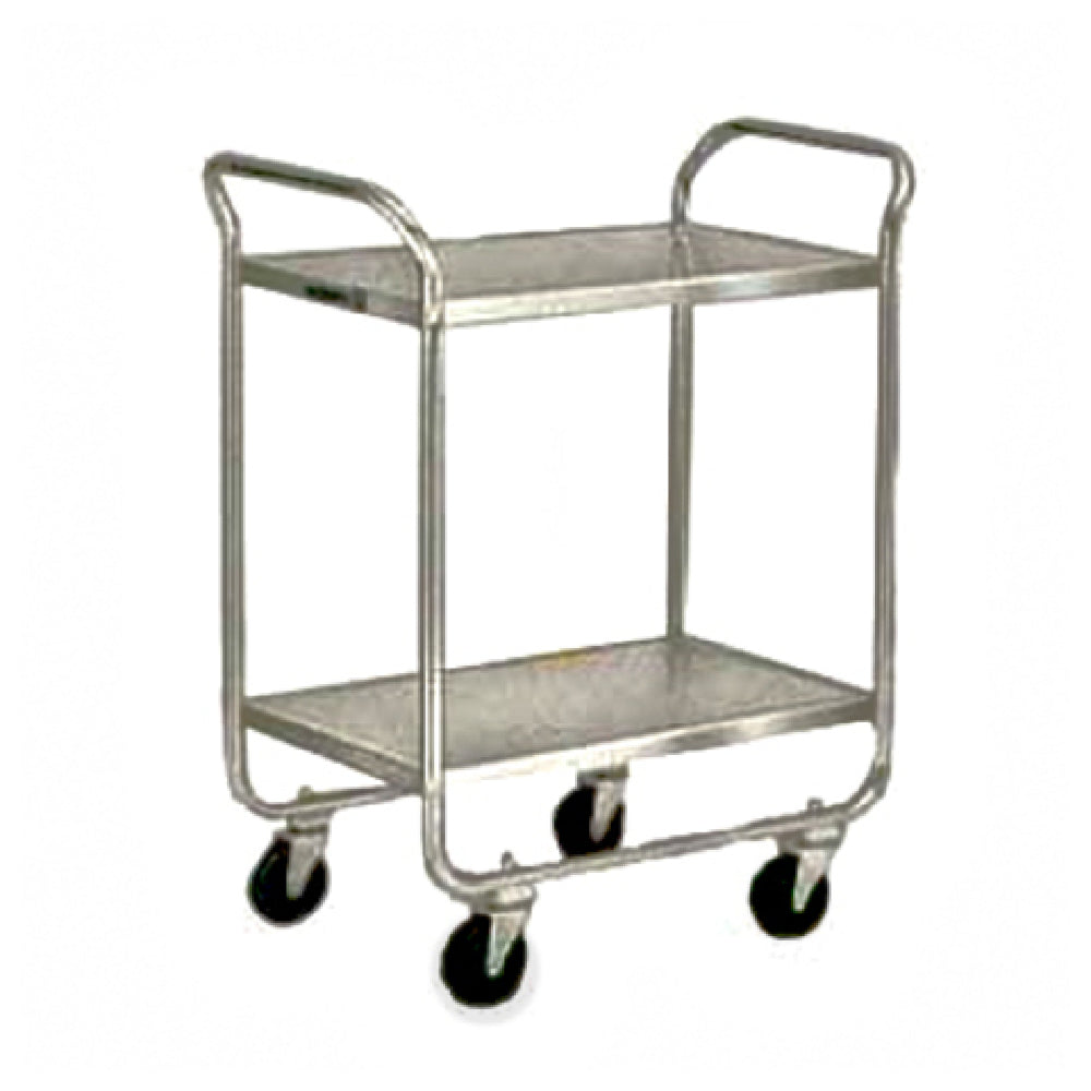 Lakeside 472 Utility Cart 2-shelf With 27"W X 17-1/2"D X 35-3/4"H Shelf Size 24"W X 15-1/2"D