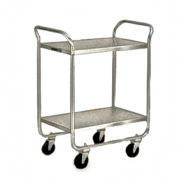 Lakeside 472 Utility Cart 2-shelf With 27"W X 17-1/2"D X 35-3/4"H Shelf Size 24"W X 15-1/2"D
